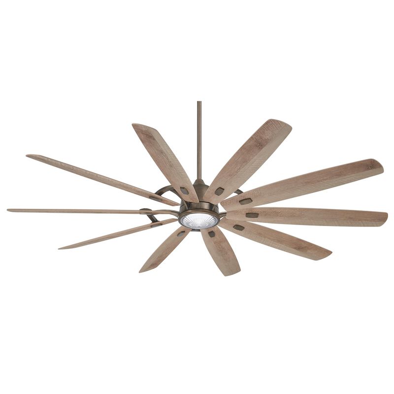 Barn 84 Inch Ceiling Fan with Light Kit by Minka Aire