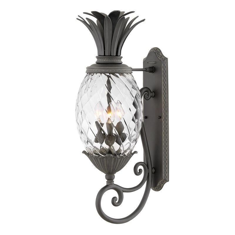Plantation 28 Inch 3 Light Outdoor Wall Light by Hinkley