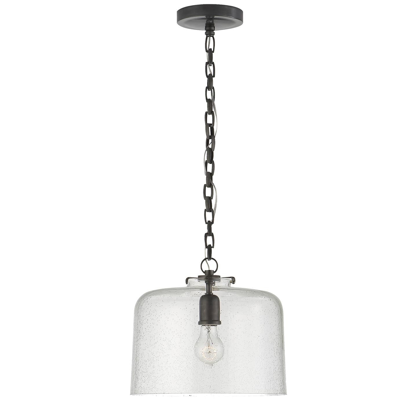 Visual Comfort Signature Collection Thomas O'Brien Katie 12 Inch Mini Pendant