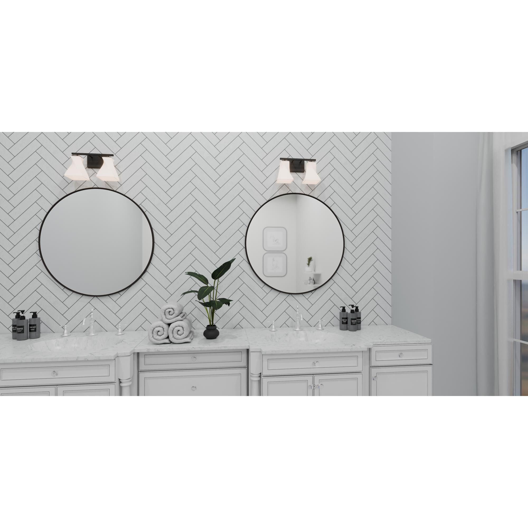 Stetson 15 Inch Bath Vanity Light by Quoizel