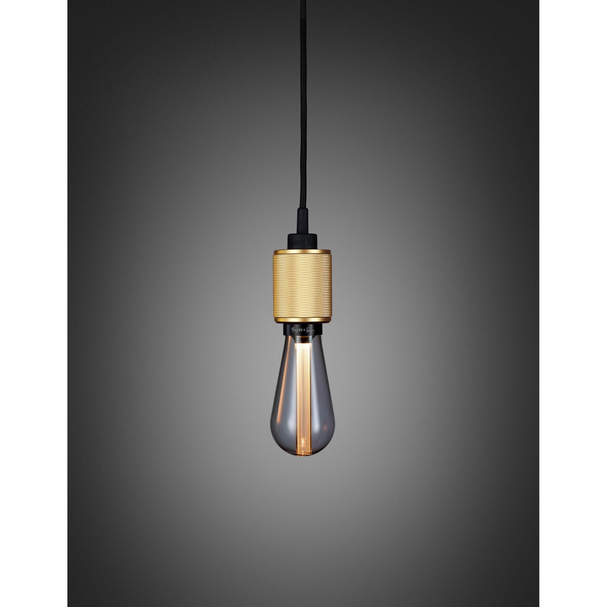 Heavy Metal Mini Pendant Light with Cross Detail by Buster and Punch