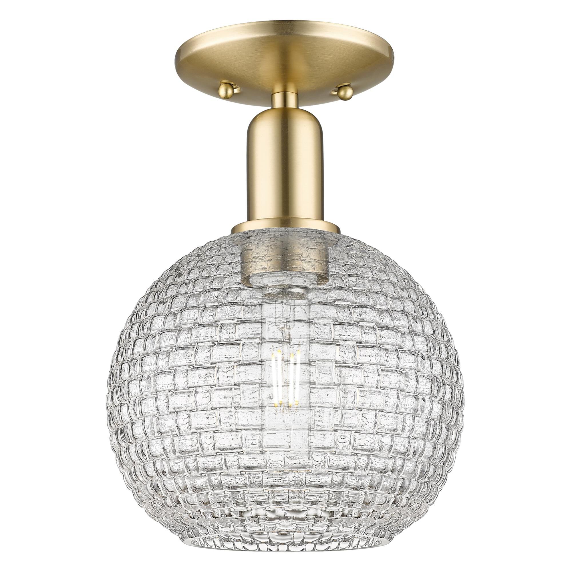 Bruno Marashlian Athens 8 Inch Semi Flush Mount by Innovations Lighting