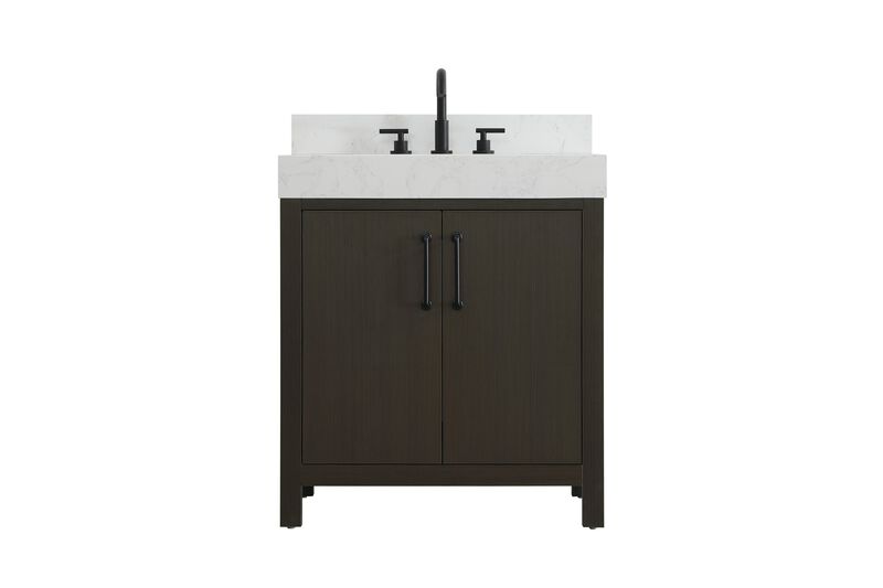 Nathan 30 Inch Bath Vanity by Elegant Dcor