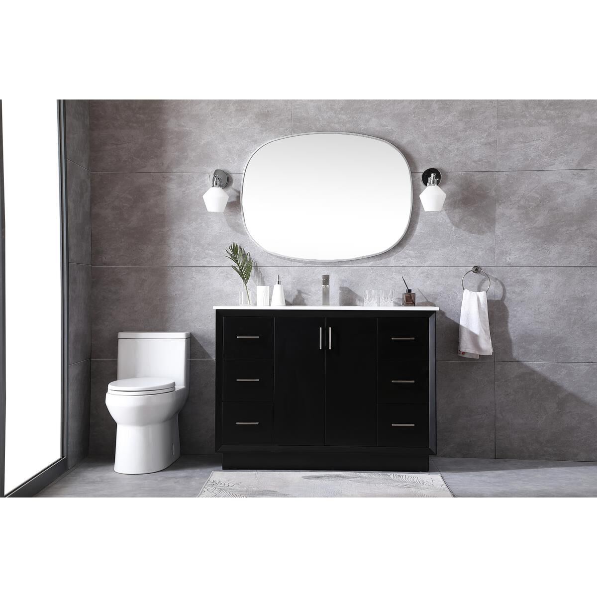 Hayes 48 Inch Bath Vanity by Elegant Decor