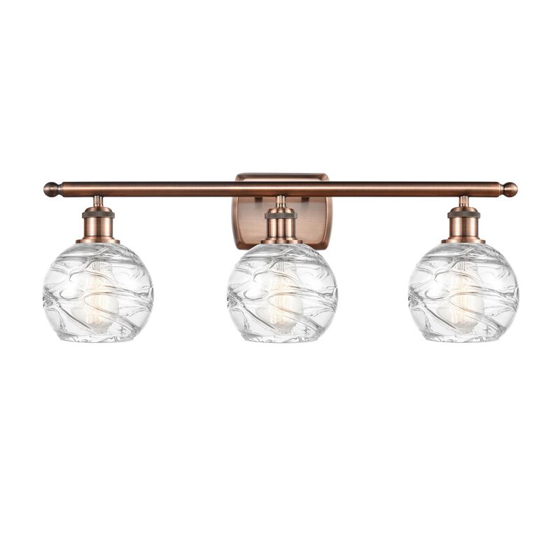 Bruno Marashlian Athens Deco Swirl 26 Inch Bath Vanity Light by Innovations Lighting
