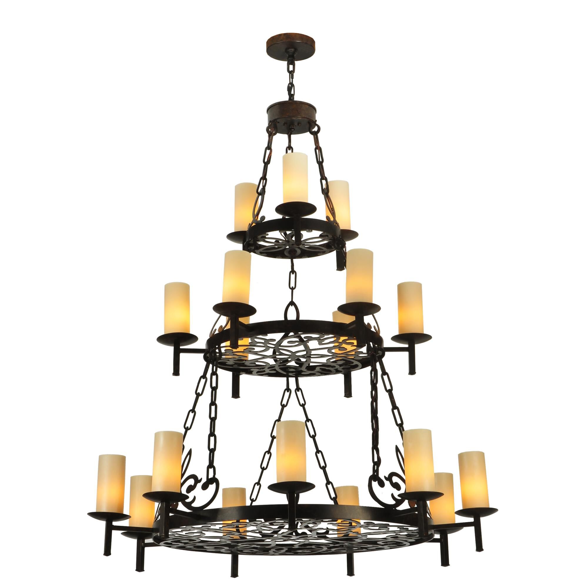 Colorado Golf Club 47 Inch 18 Light Chandelier | Capitol Lighting 1800lighting.com