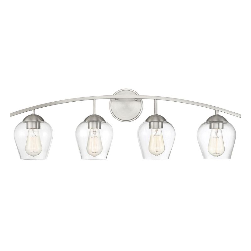 32 Inch 4 Light LED Bath Vanity Light by Meridian Lighting