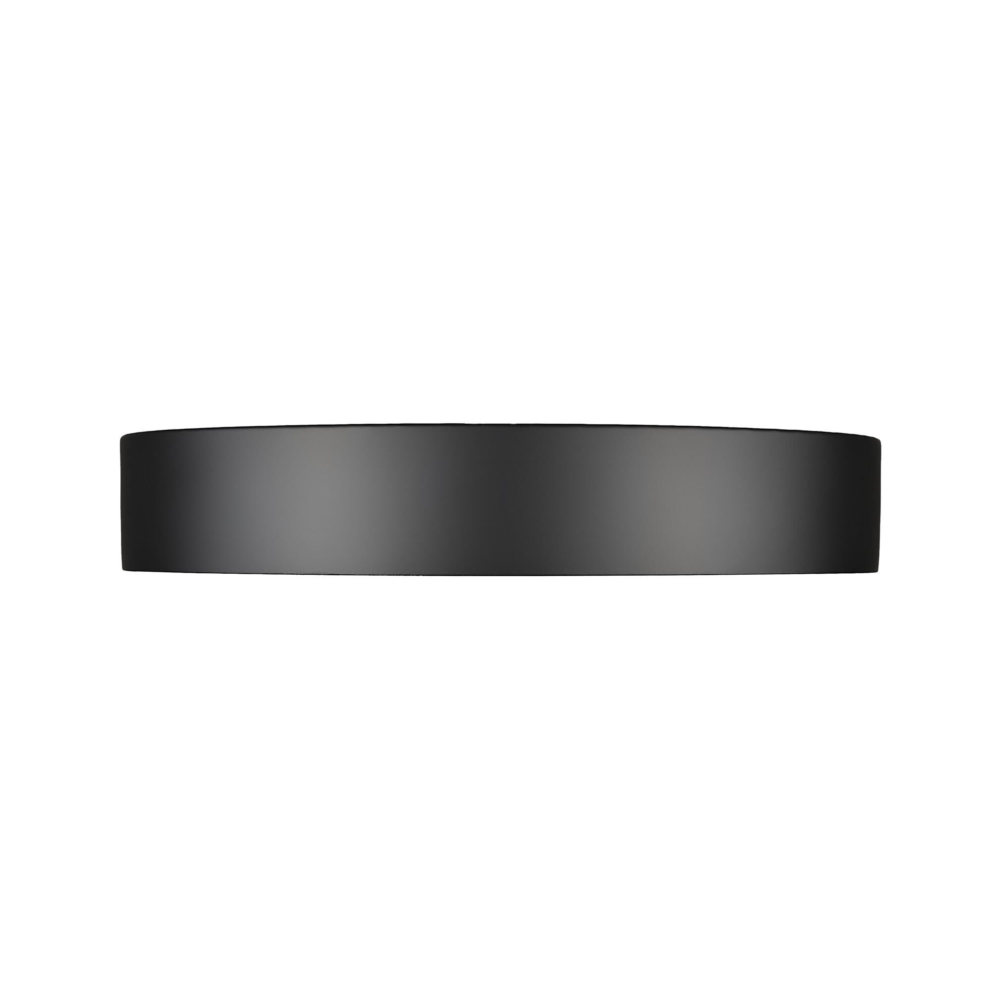 Shown in Matte Black finish and Frosted glass and Frosted shade