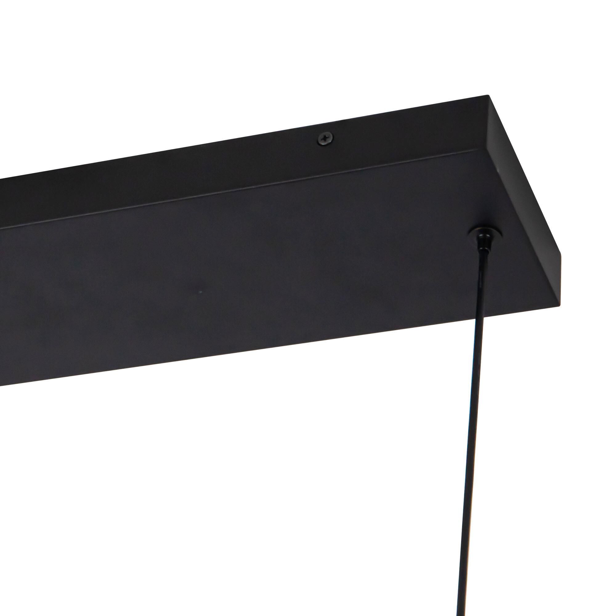 Shown in Black finish and Frosted Polycarbonate Diffuser glass