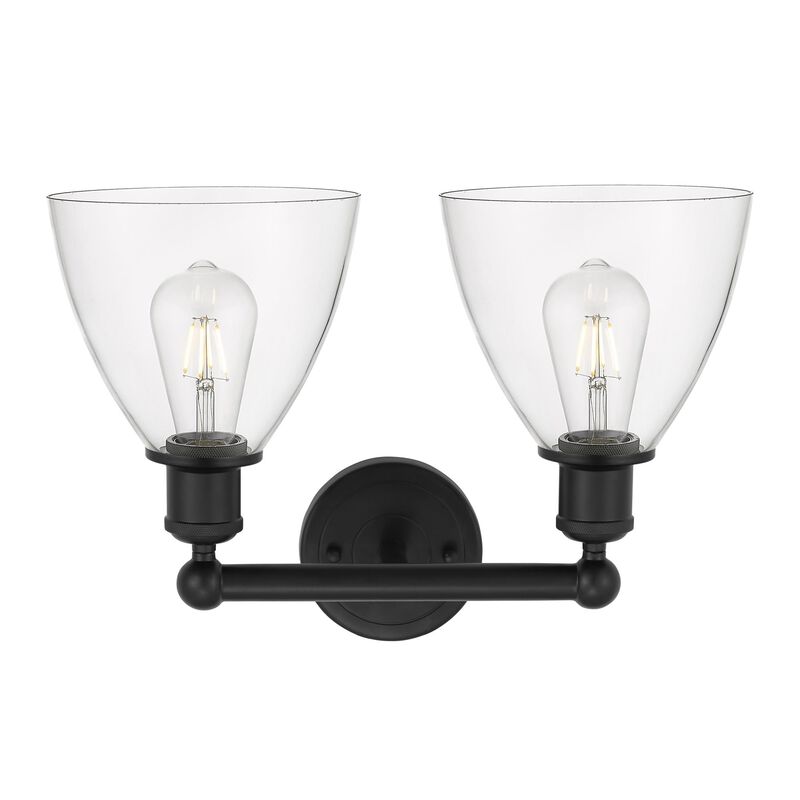 Bruno Marashlian Bristol Glass 16 Inch 2 Light Bath Vanity Light by Innovations Lighting