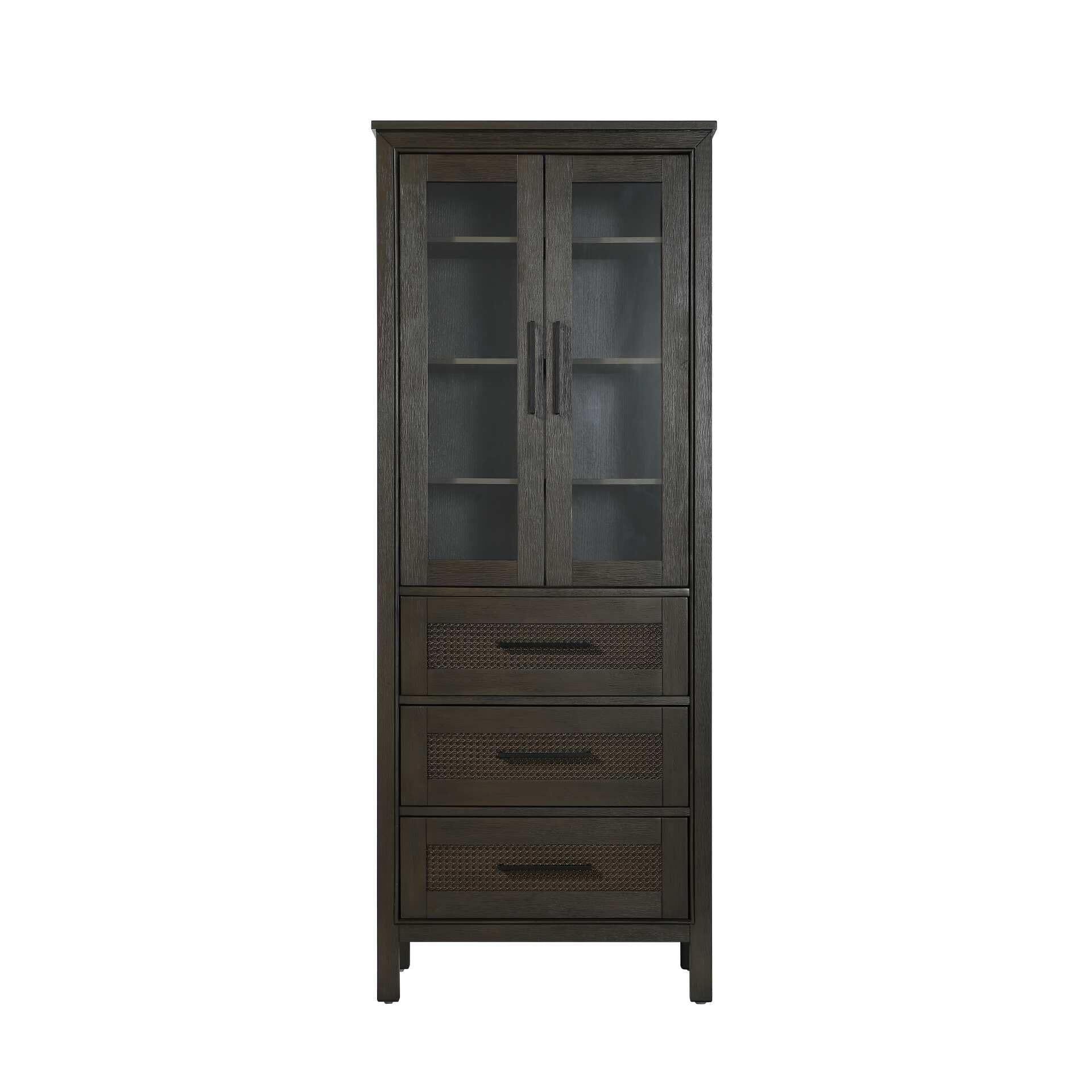 Alina 72 Inch Storage Cabinet by Elegant Decor