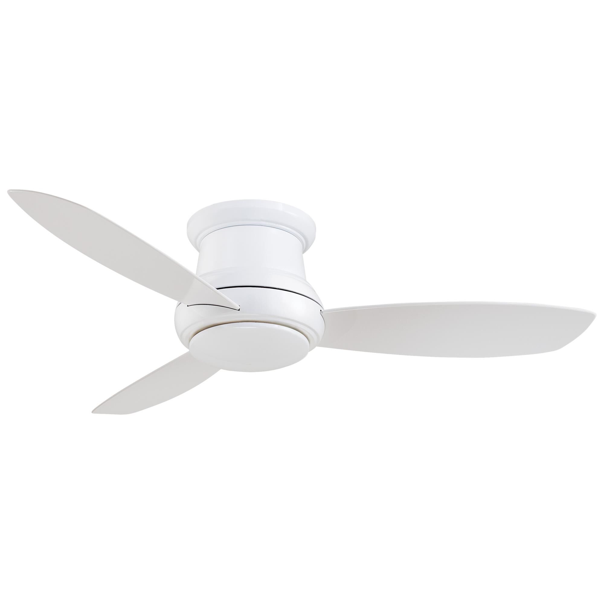 Concept 44 Inch Flush Mount Fan with Light Kit,