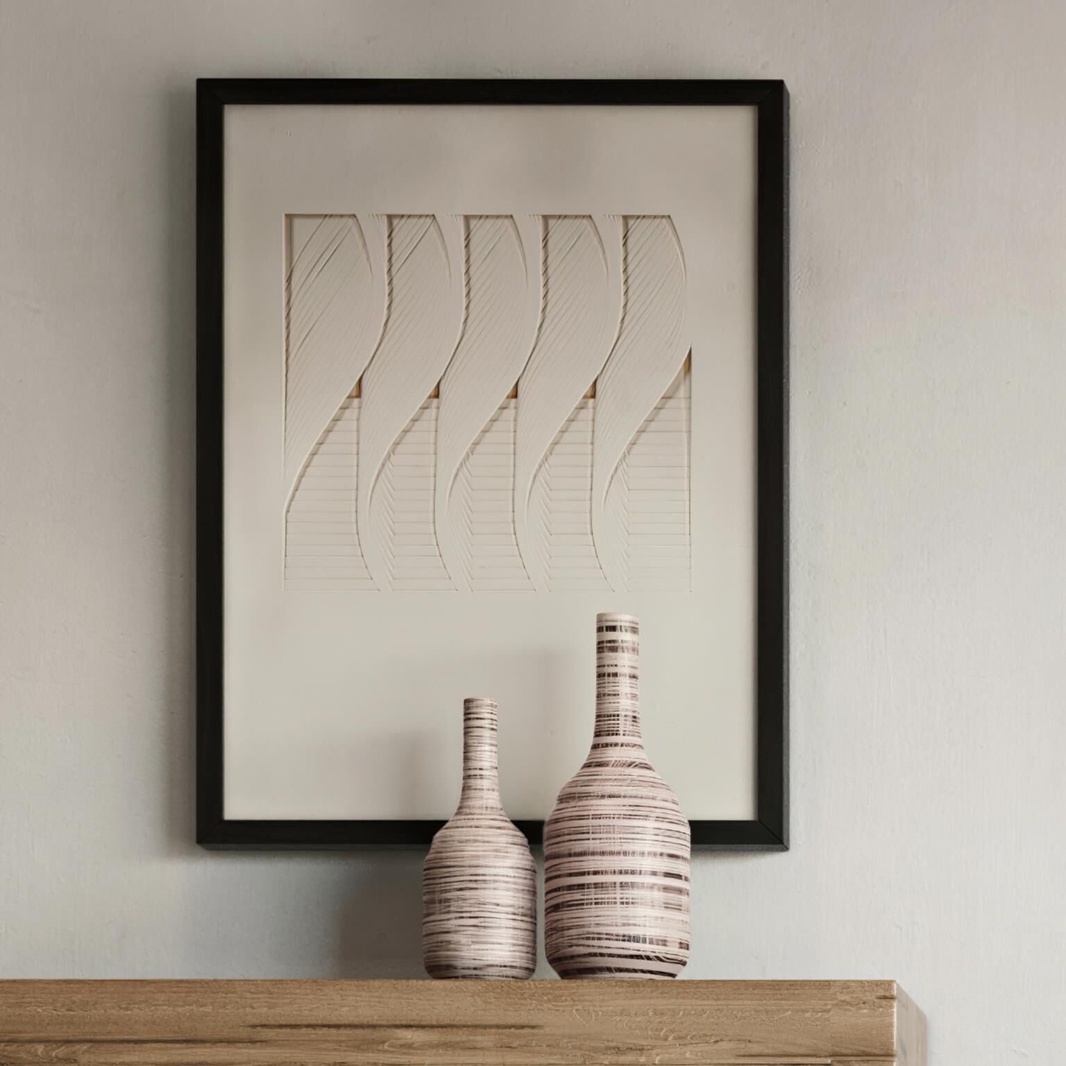 The Dimensional Paper Alternative Wall Art by Howard Elliott Collection