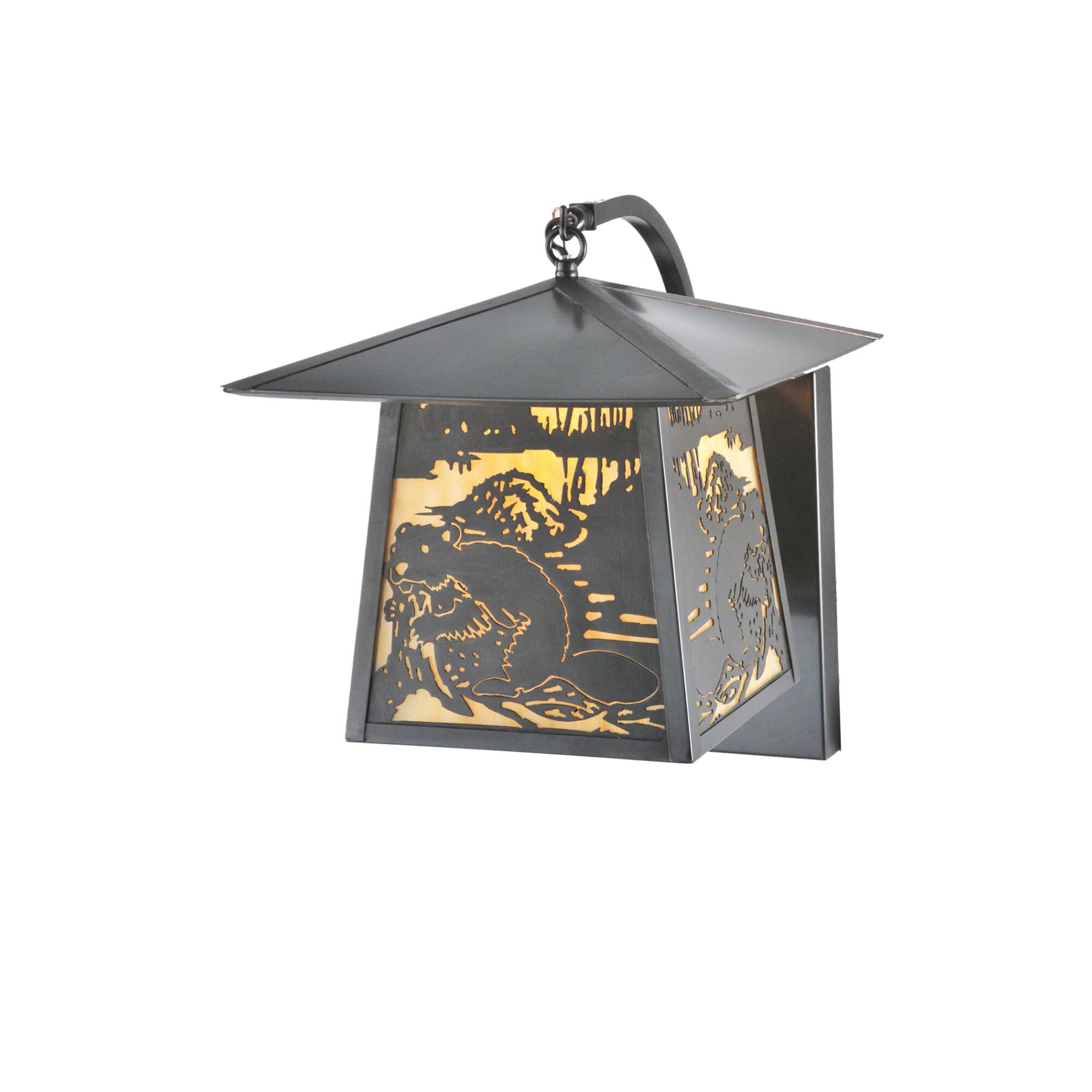 Stillwater Beaver 15 Inch Wall Sconce by Meyda Lighting