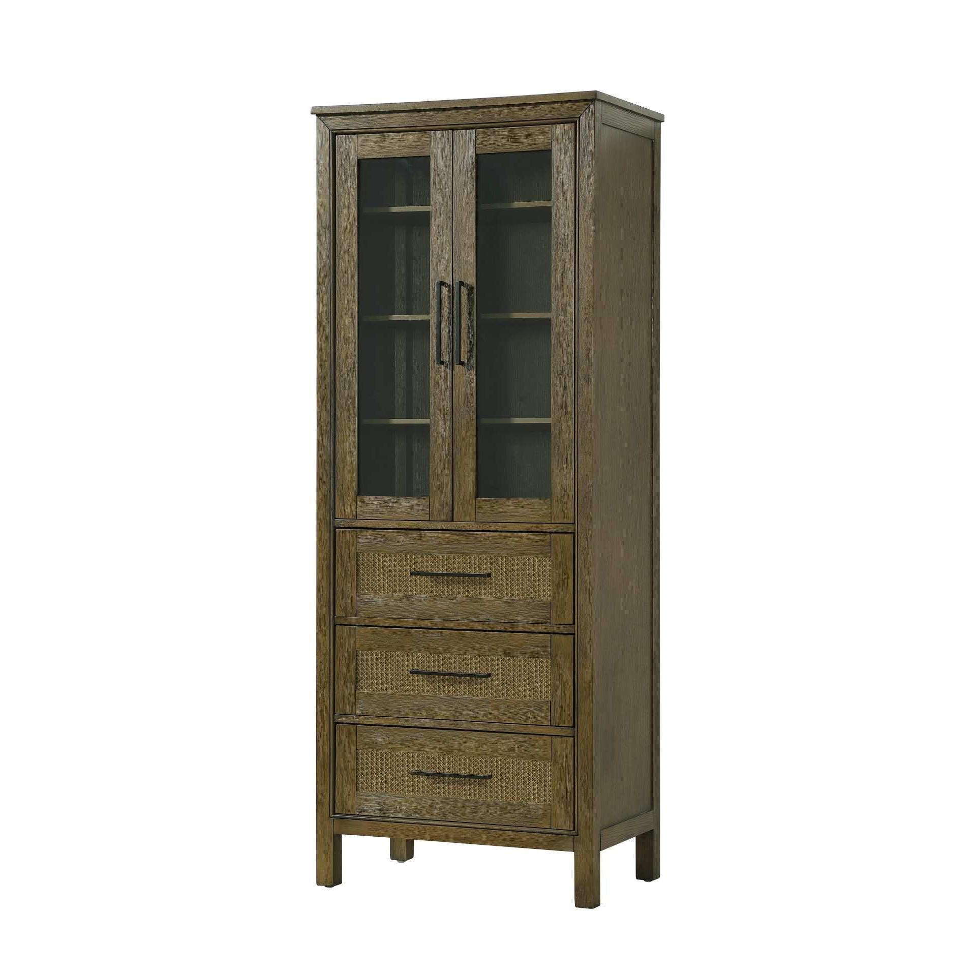 Alina 72 Inch Storage Cabinet by Elegant Decor