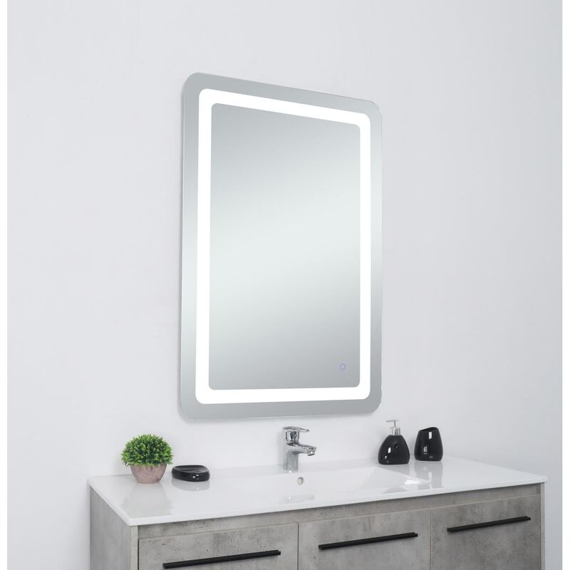 Genesis 40 Inch LED Lighted Mirror by Elegant Decor