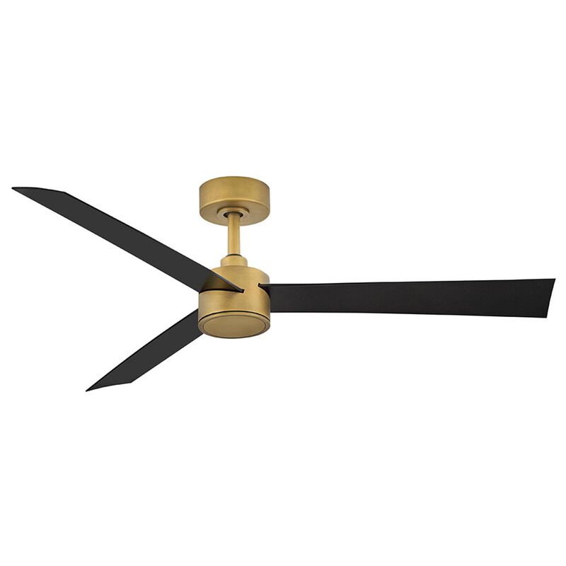 Speck 52 Inch Flush Mount Fan with Light Kit by Hinkley