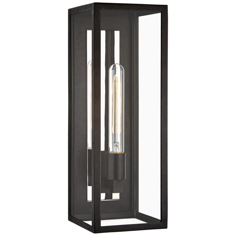 Visual Comfort Signature Collection Chapman & Myers Fresno 20 Inch Tall Outdoor Wall Light