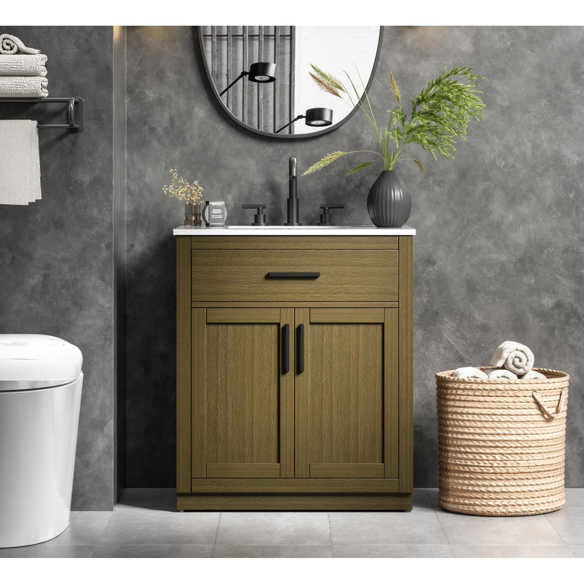 Shown in Chestnut Brown finish