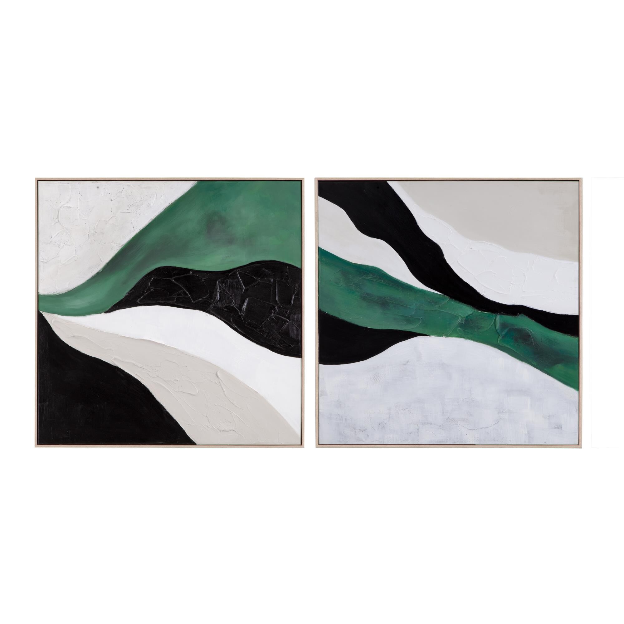 Illuminate 40 Inch Painting Set of 2 by Bassett Mirror Company