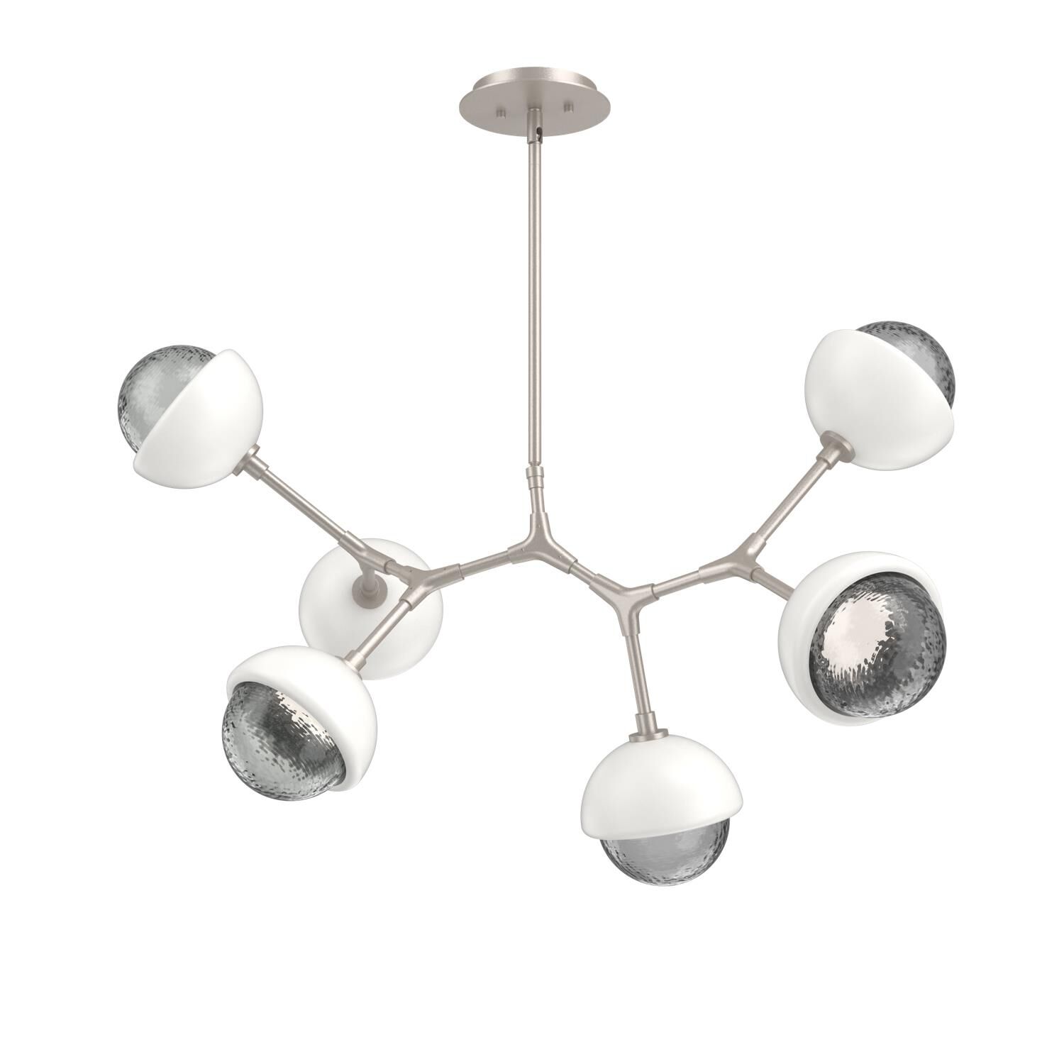 Levi Wilson Cabochon 31 Inch Linear Suspension Light by Hammerton Studio