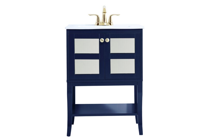 Mason 24 Inch Bath Vanity Cabinet by Elegant Decor