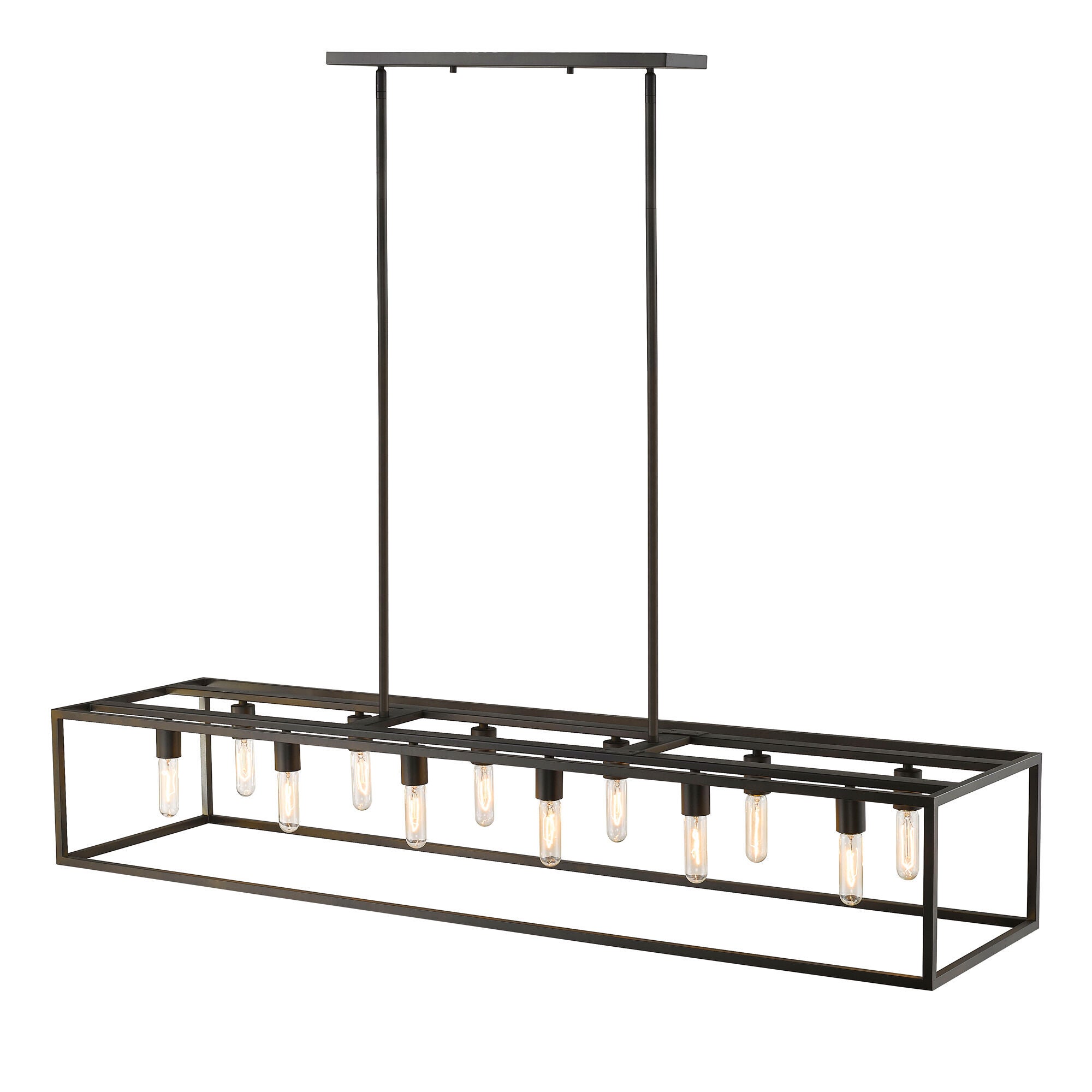 Shown in Oil-Rubbed Bronze finish and -- glass and -- shade