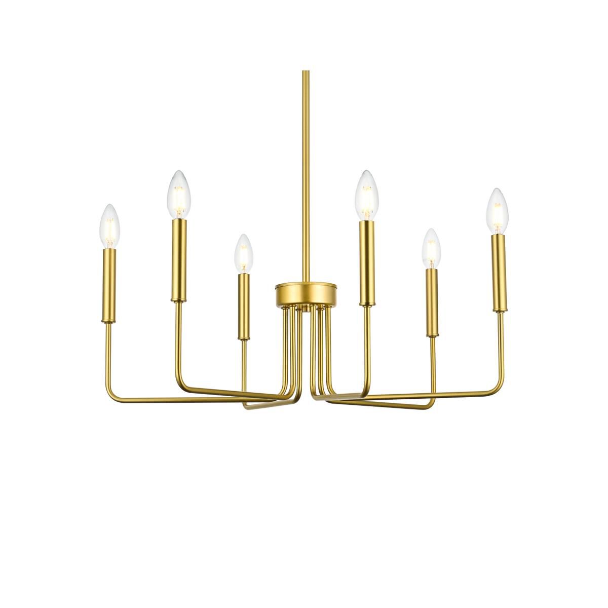 Willa 26 Inch Chandelier by Elegant Lighting