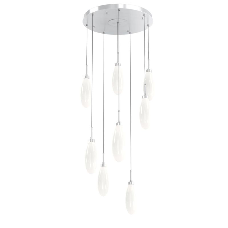 Fiori 25 Inch 8 Light LED Multi Light Pendant by Hammerton Studio