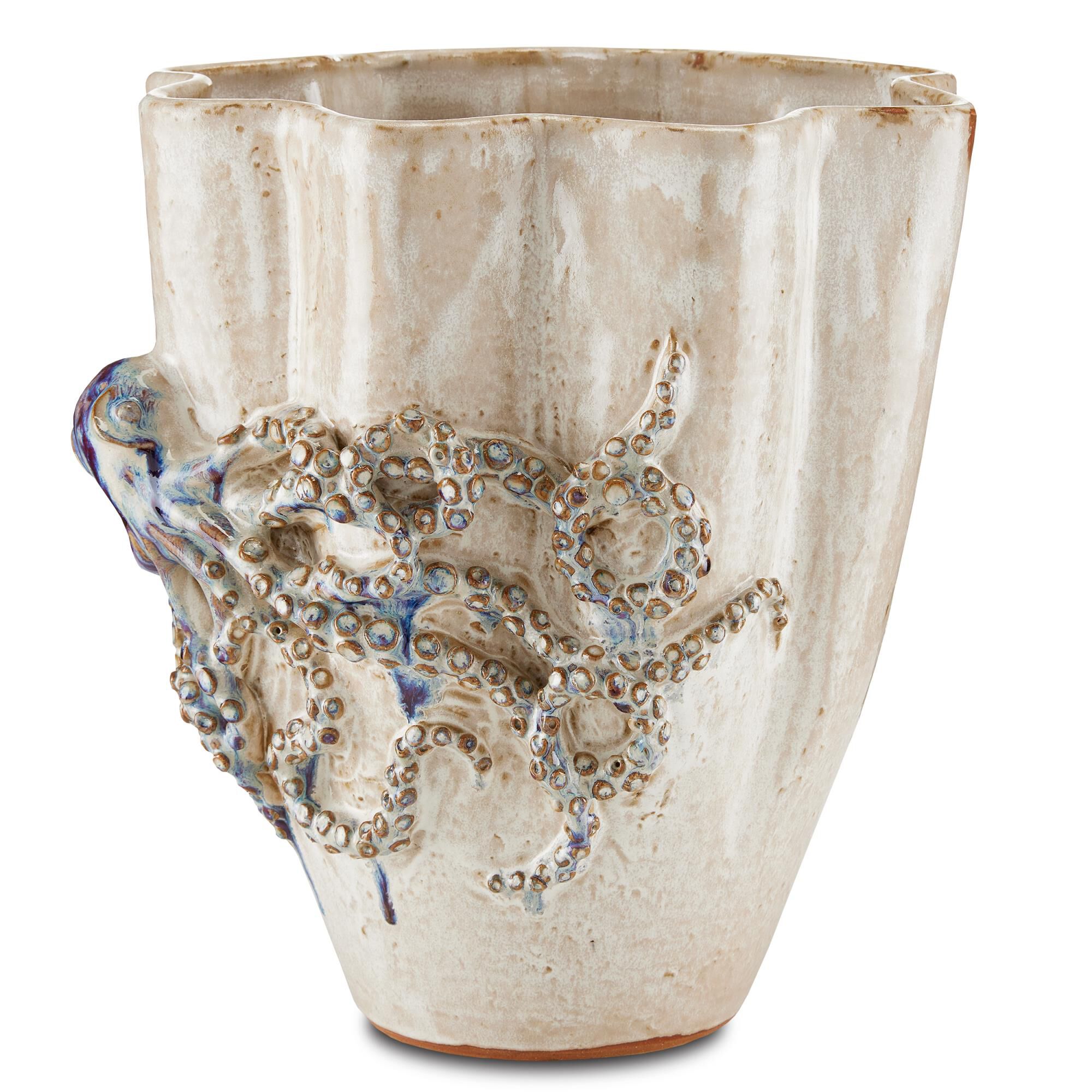 Octopus Medium Vase Vase-Urn by Currey and Company