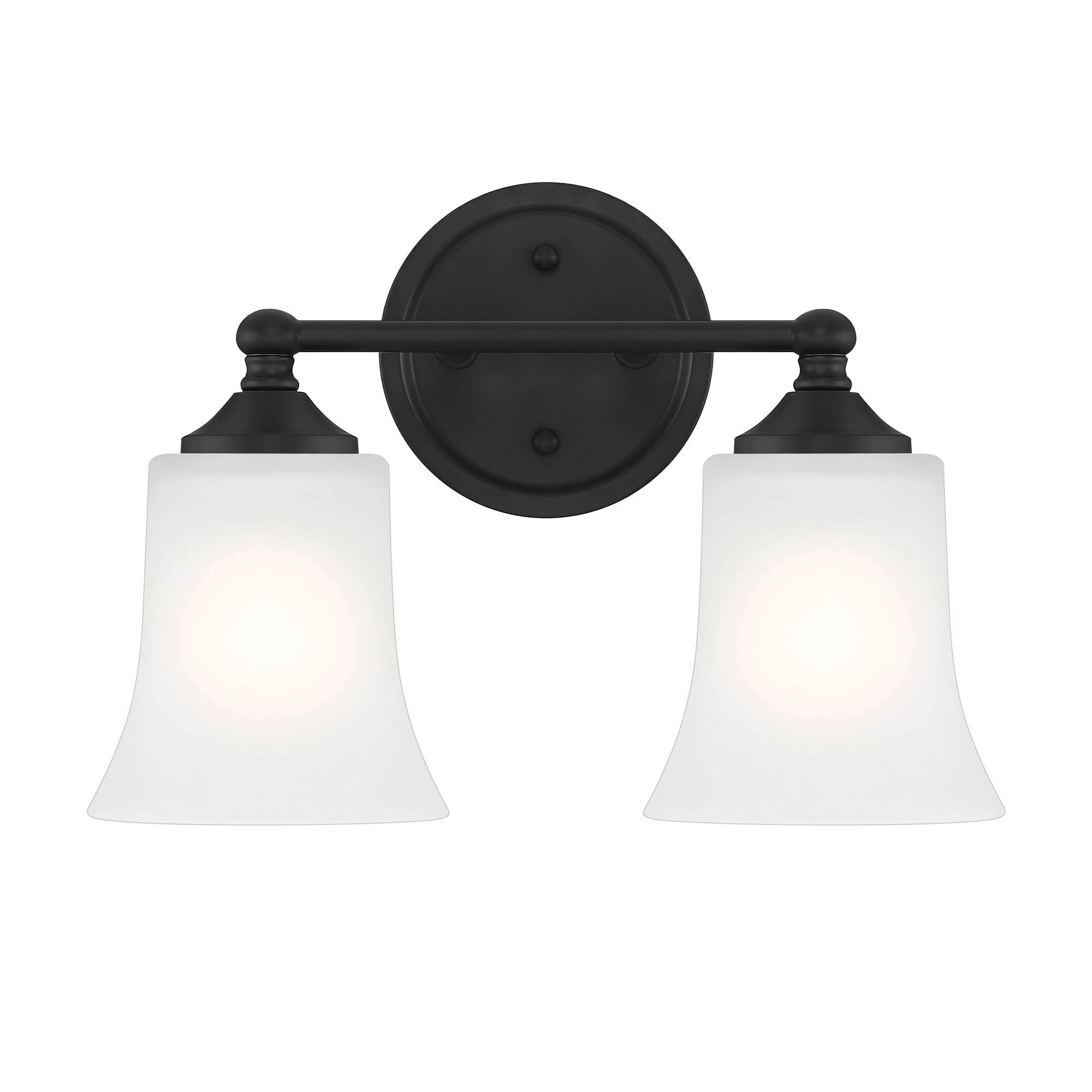 Bronson 13 Inch 2 Light Bath Vanity Light by Designers Fountain