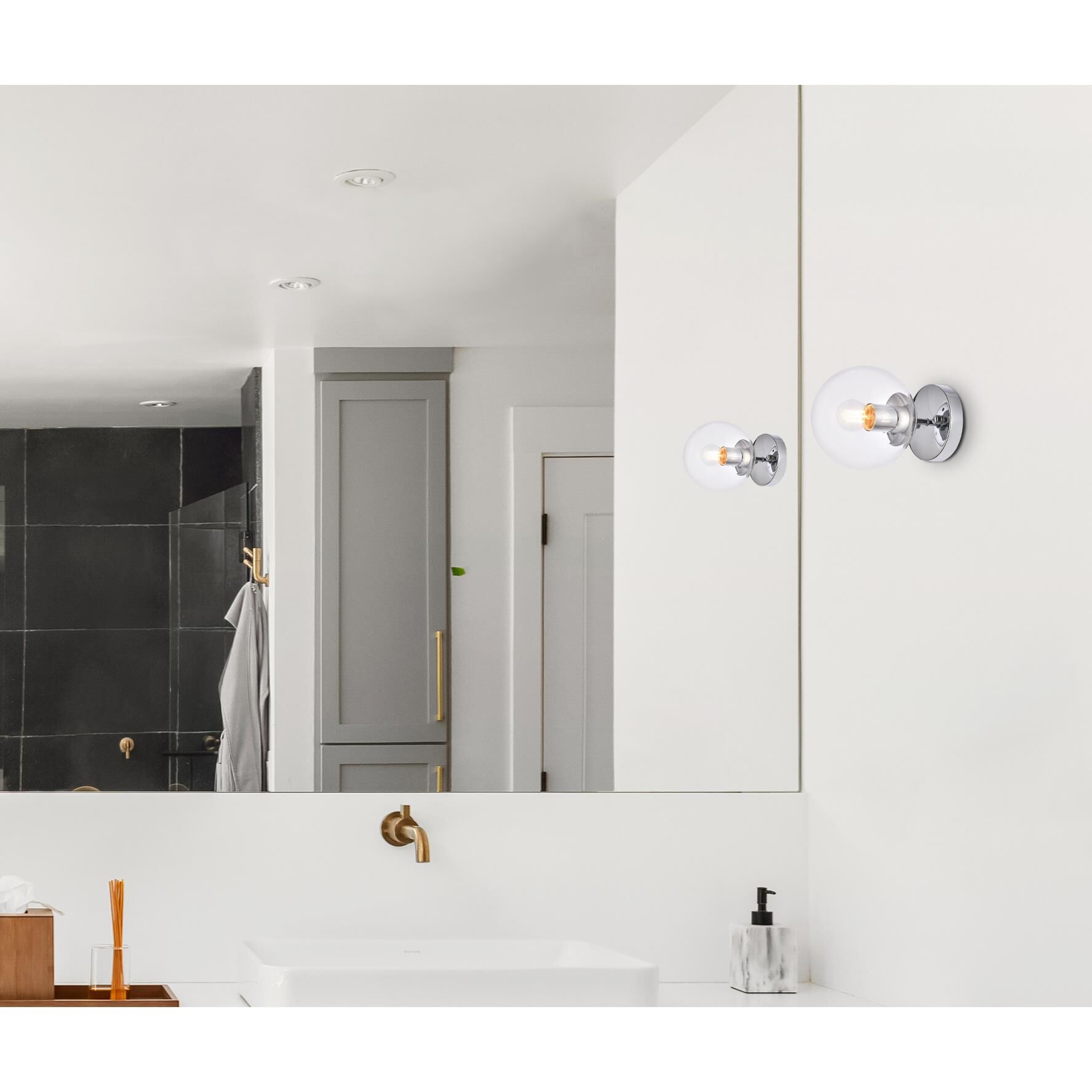 Elegant Lighting Mimi 8 Inch Wall Sconce