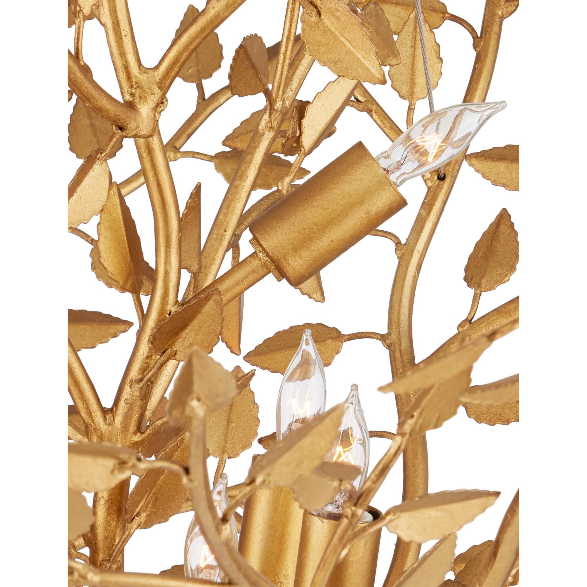 Shown in Contemporary Gold Leaf finish