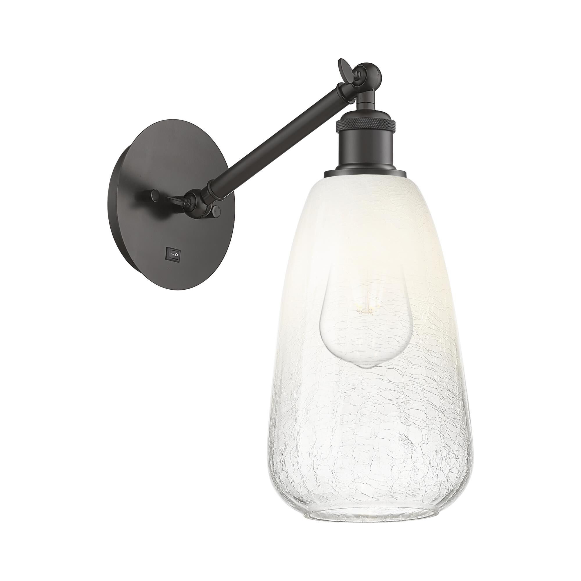 Shown in Oil Rubbed Bronze finish and Opal glass