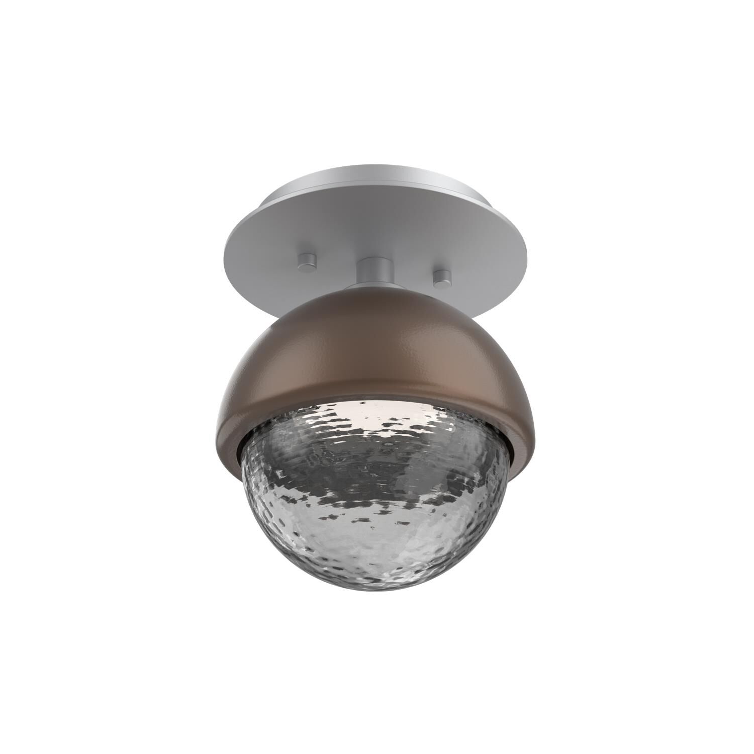 Levi Wilson Cabochon 6 Inch Flush Mount by Hammerton Studio