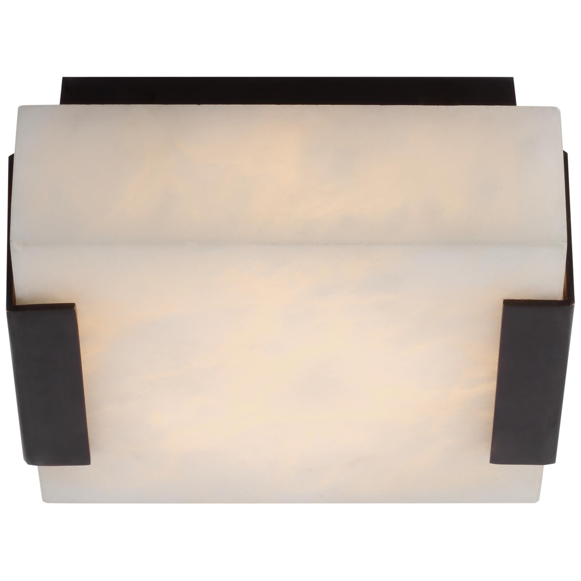 Shown in Bronze finish and Alabaster shade