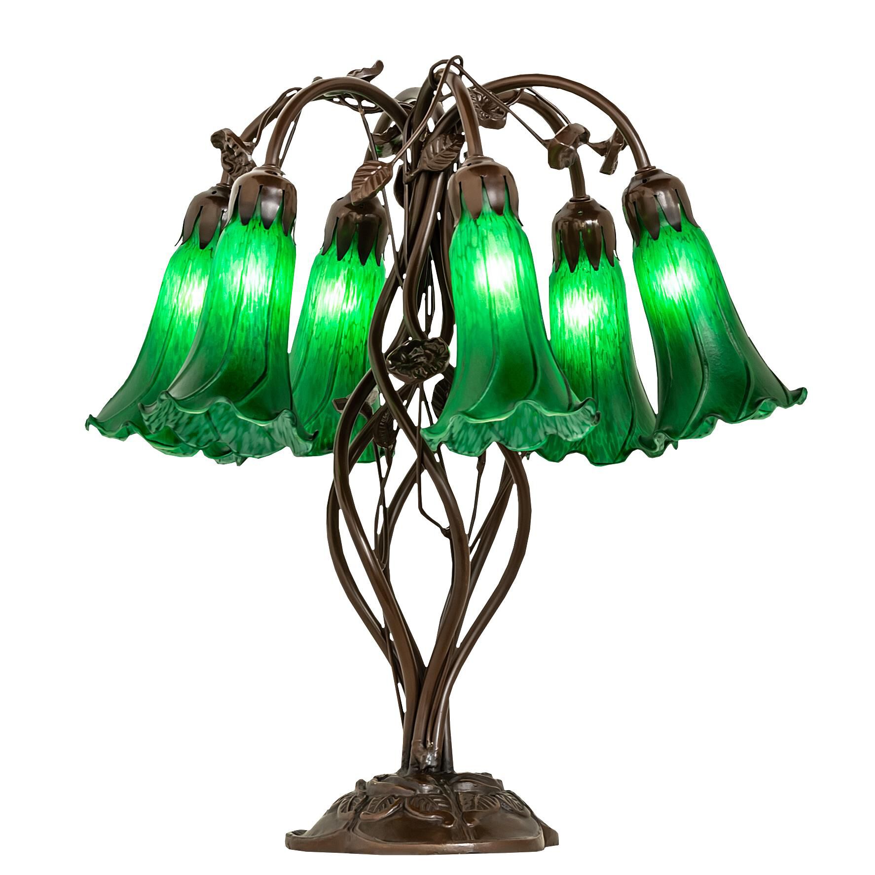 Green 19 Inch Table Lamp by Meyda Lighting