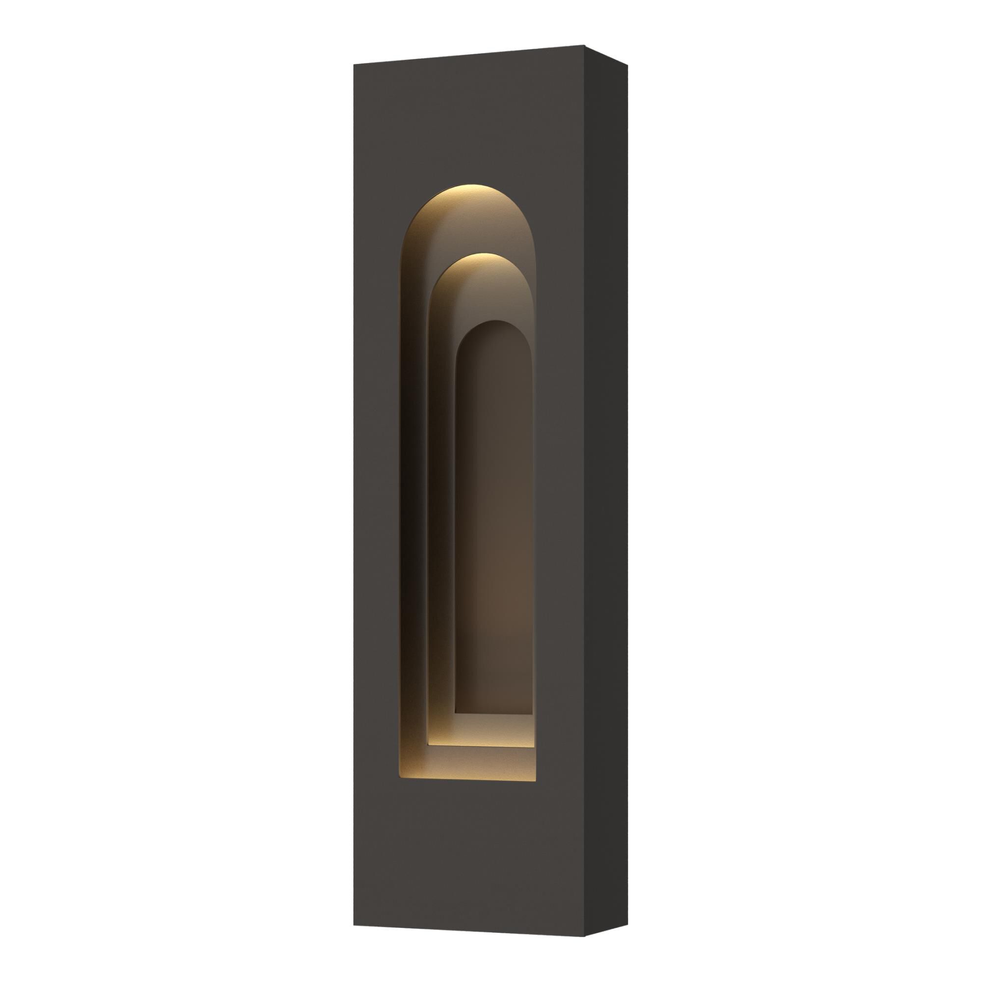 Procession 27 Inch Tall 2 Light Outdoor Wall Light by Hubbardton Forge
