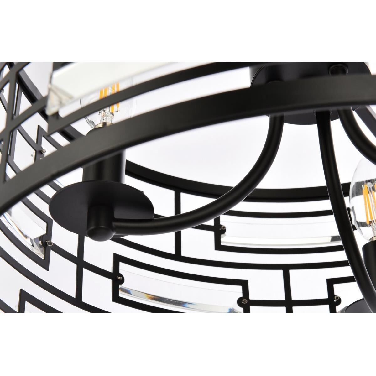 Kennedy 16 Inch Large Pendant by Elegant Lighting