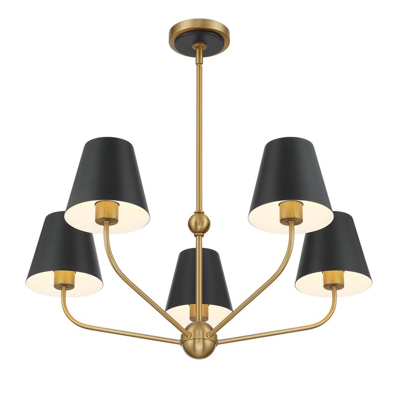 Xavier 28 Inch Chandelier by Crystorama