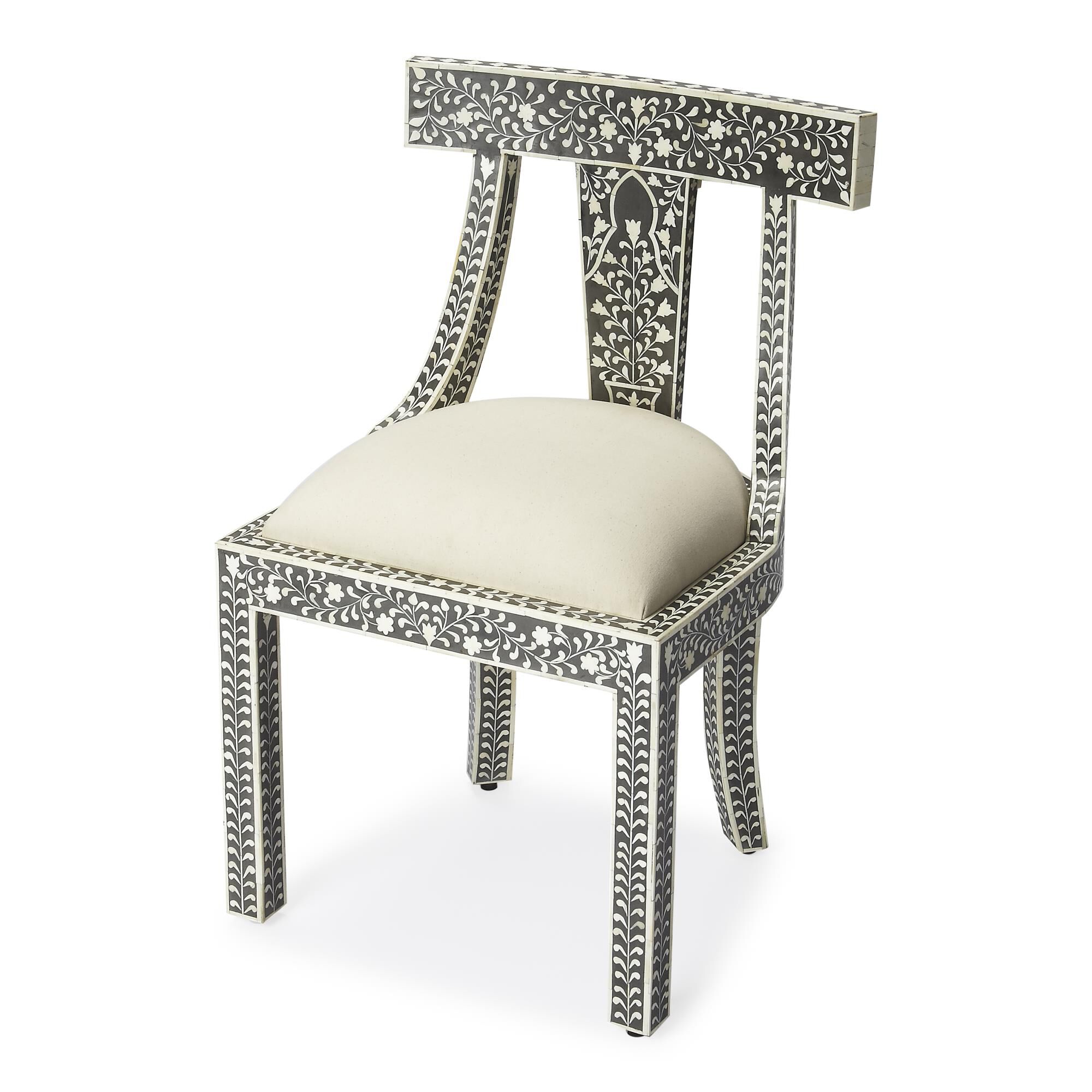 Bone Inlay Side Chair by Butler Specialty Company