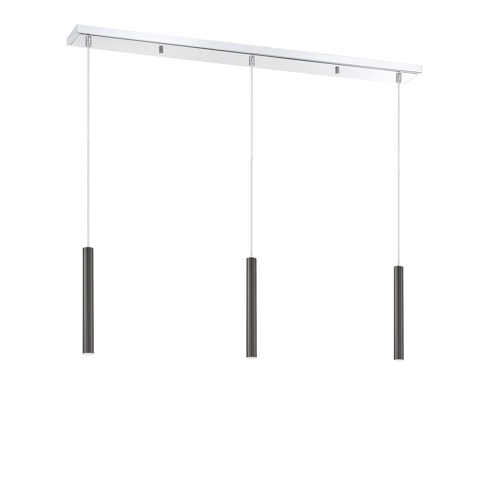 Forest 46 Inch 3 Light LED Linear Suspension Light by Z-Lite
