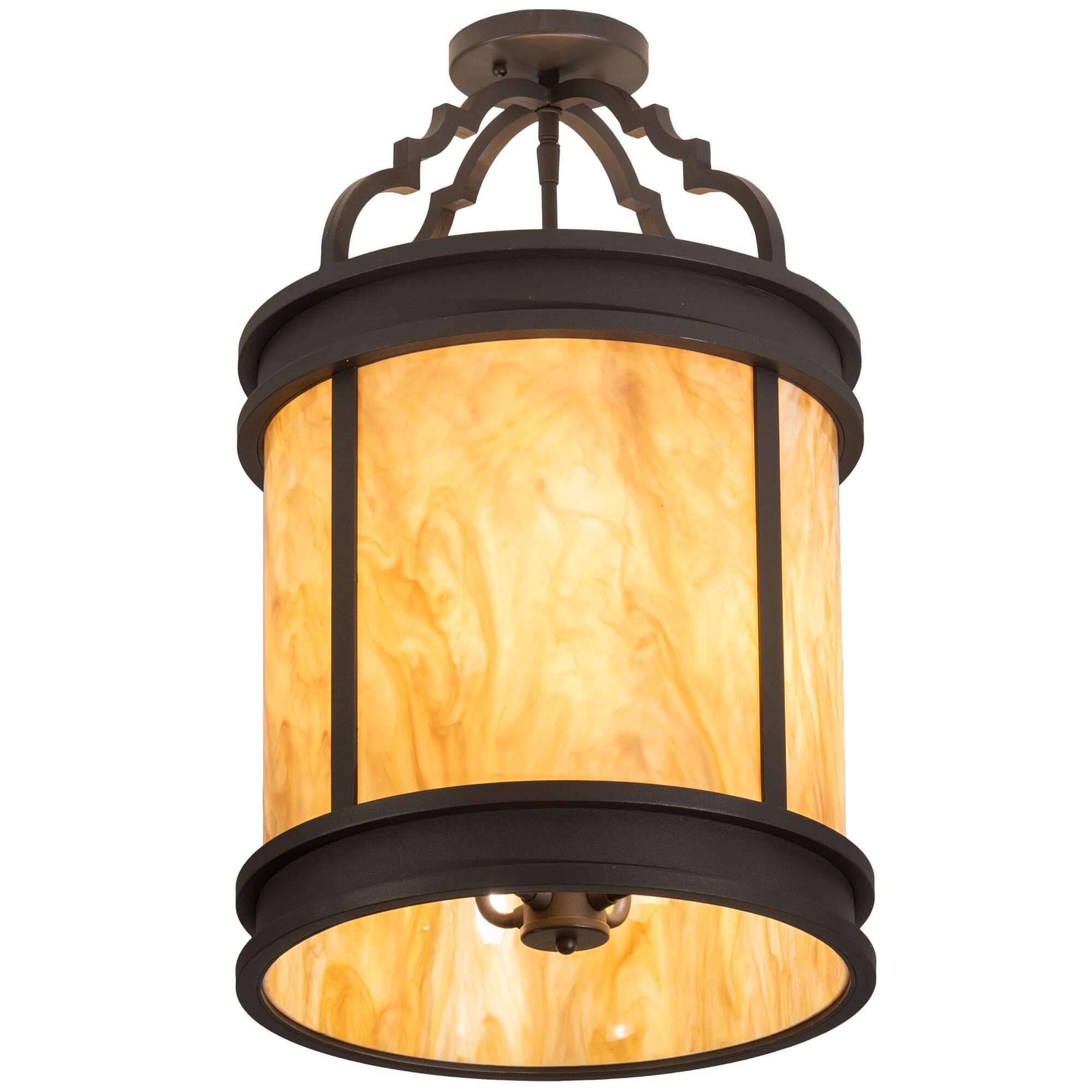 Wyant 15 Inch 3 Light Flush Mount by Meyda Lighting