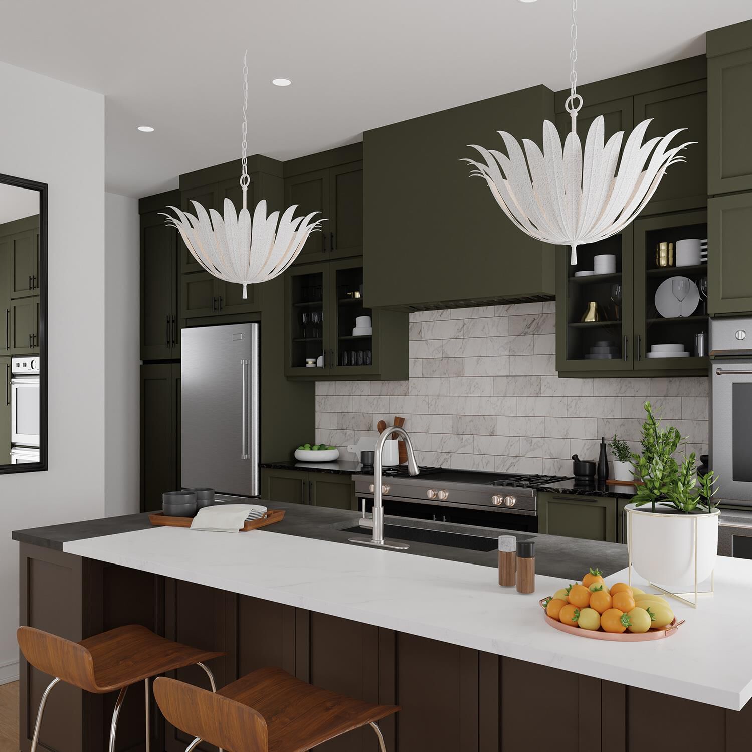 Eden 24 Inch Large Pendant by Capital Lighting Fixture Company