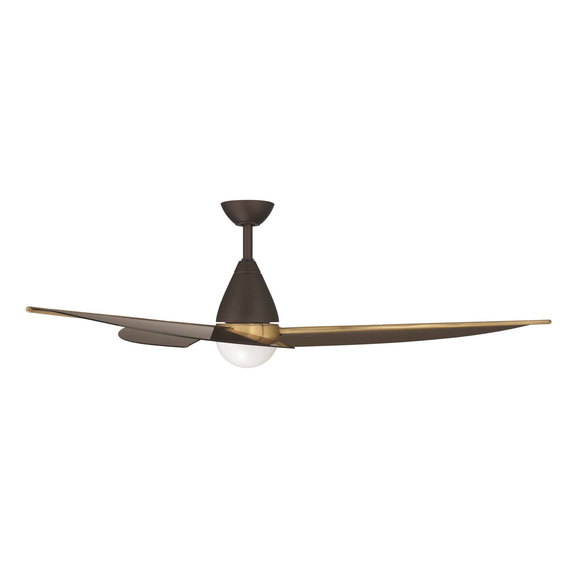 Shown in Dark Bronze finish and White shade