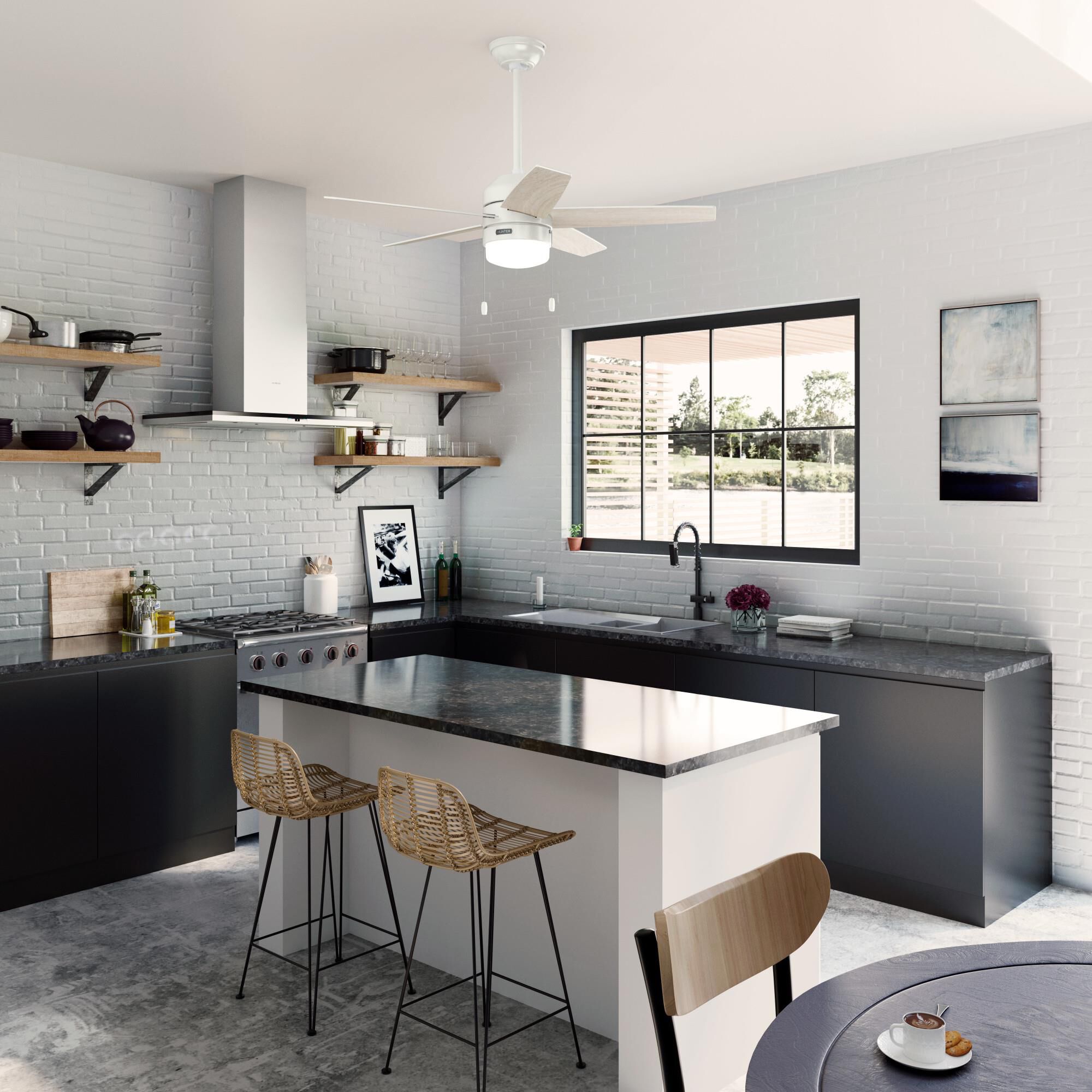 Shown in Fresh White finish