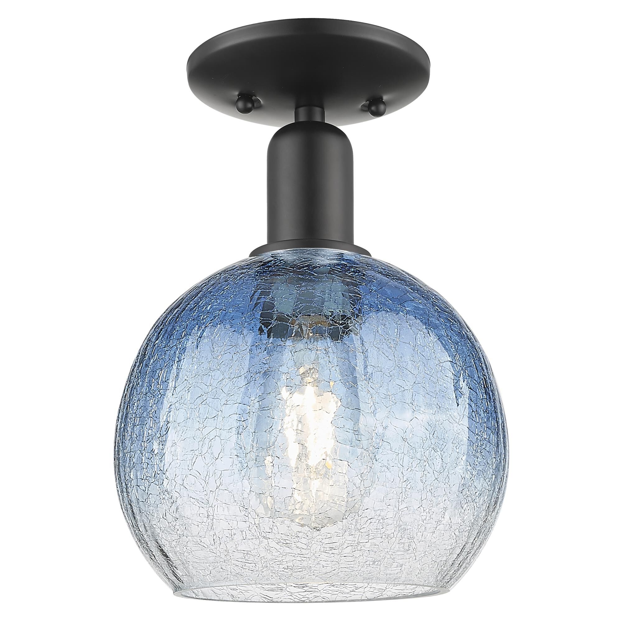 Bruno Marashlian Brookhaven Globe 8 Inch Semi Flush Mount by Innovations Lighting