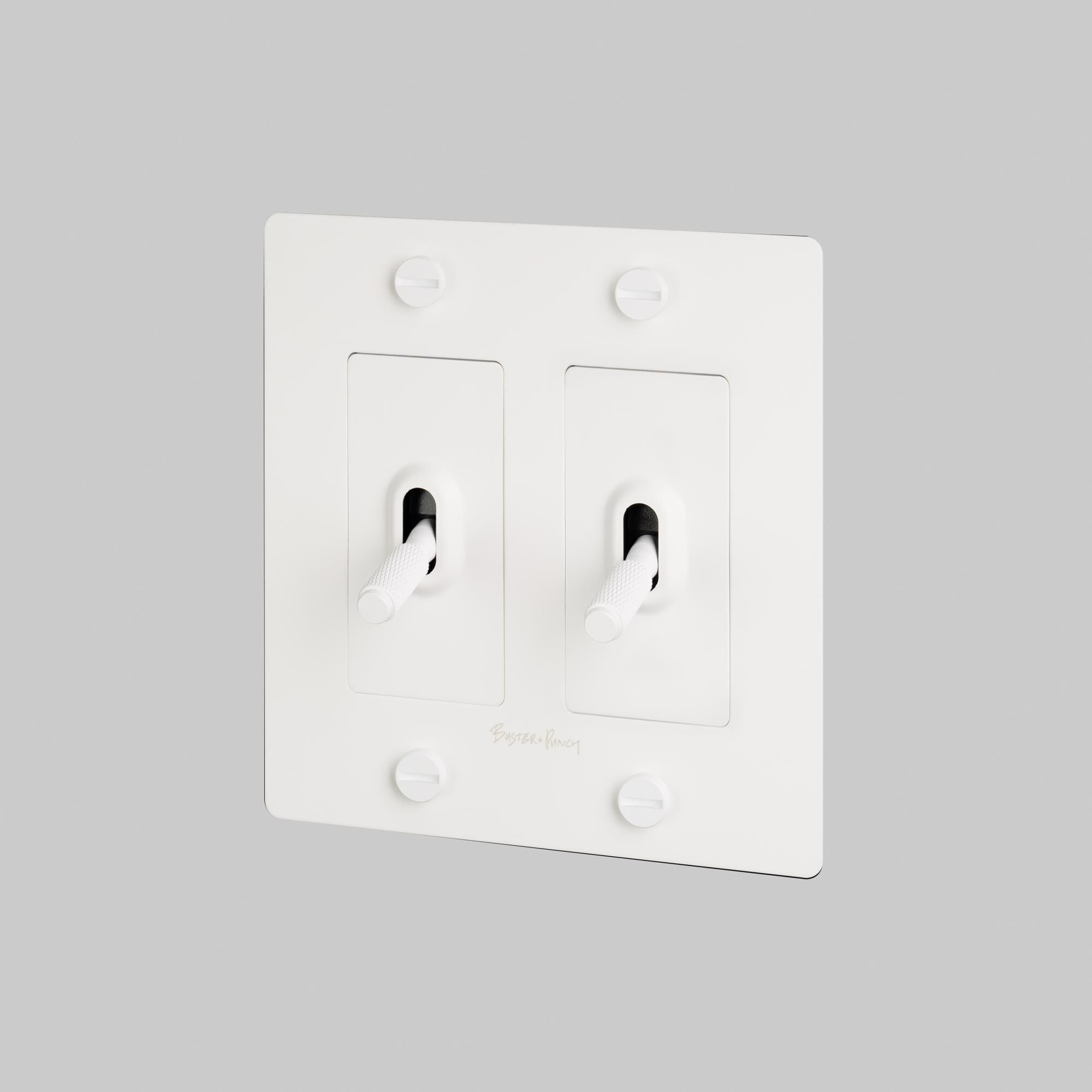 Double Gang Toggle Switch by Buster and Punch
