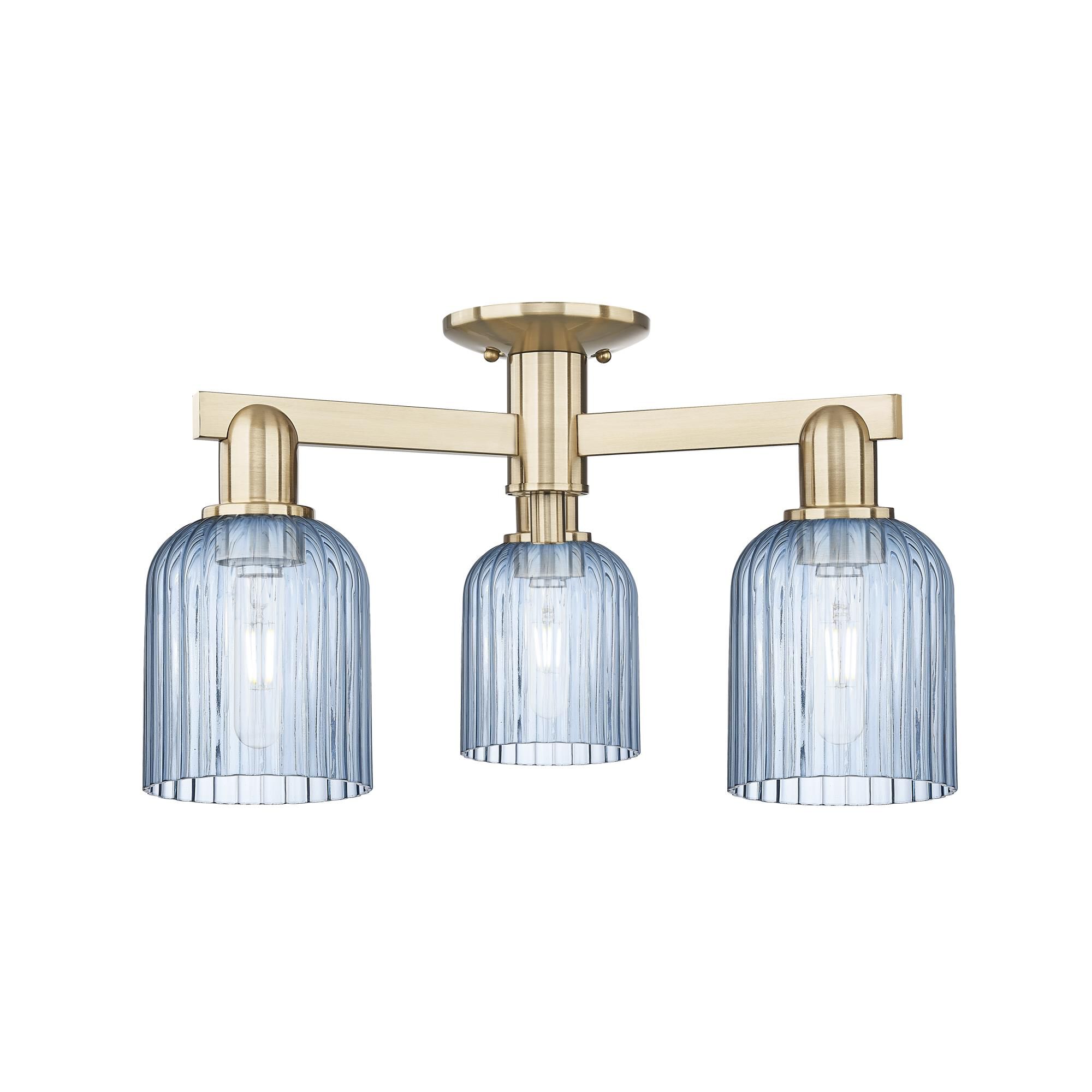 Bruno Marashlian Bridal Veil 23 Inch Semi Flush Mount by Innovations Lighting