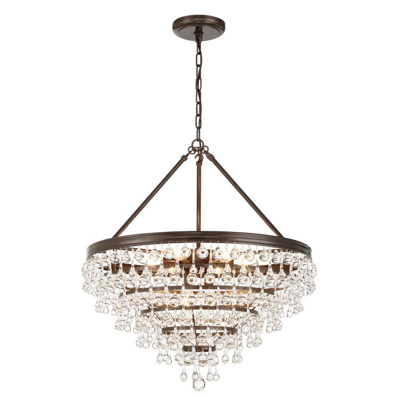 Calypso 27 Inch Chandelier by Crystorama